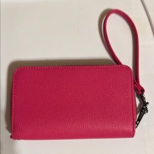 Pink Wristlet Wallet